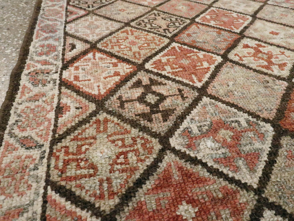 Antique Persian Kurdish Square Rug (Pair: 2 of 2), No.24249 - Gss