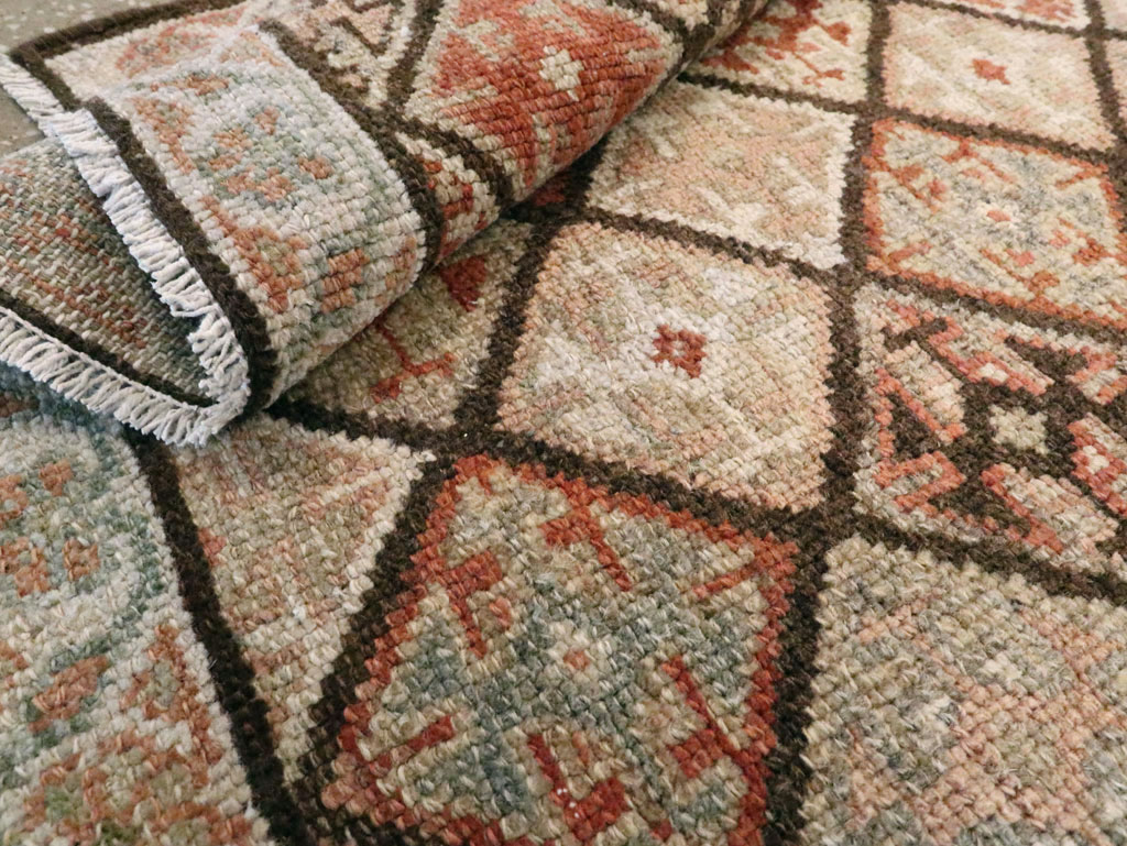 Antique Persian Kurdish Square Rug (Pair: 2 of 2), No.24249 - Gss