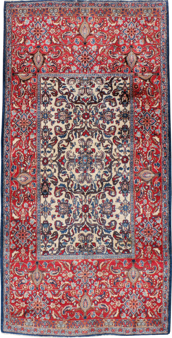 Vintage Persian Isfahan Rug, No.24252 - Gss