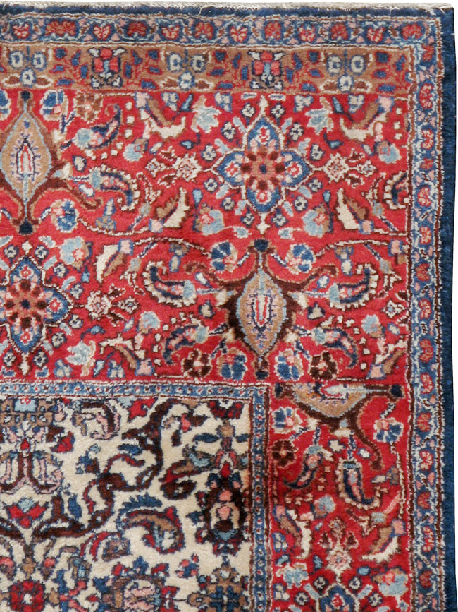Vintage Persian Isfahan Rug, No.24252 - Gss