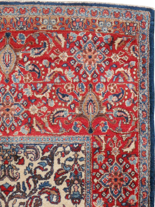 Vintage Persian Isfahan Rug, No.24252 - Gss