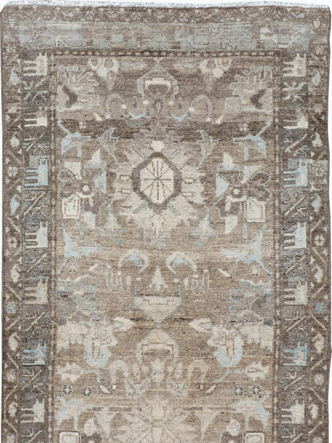 Vintage Persian Malayer Runner (Pair: 1 of 2), No.24260 - Gss