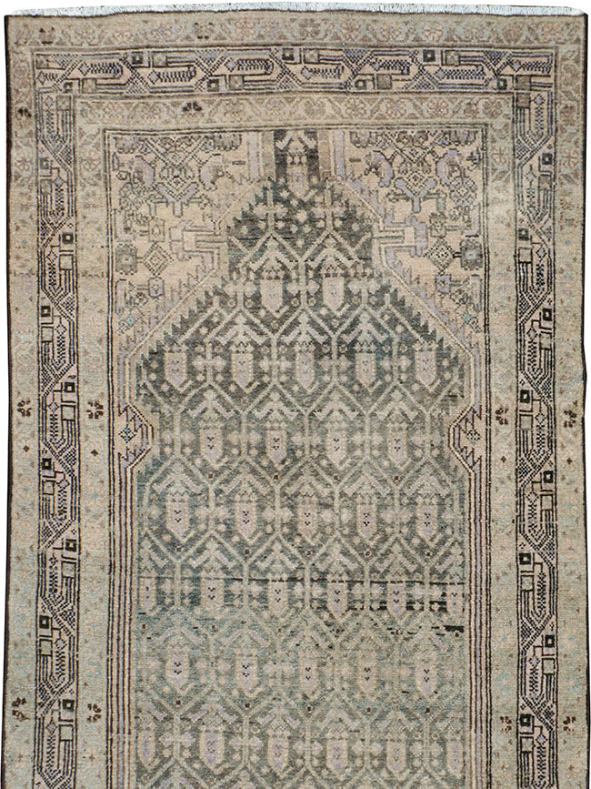 Vintage Persian Malayer Runner, No.24262 - Gss
