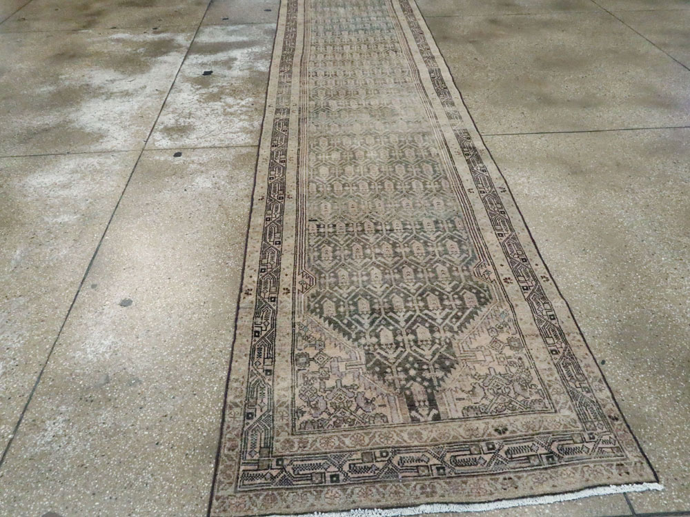 Vintage Persian Malayer Runner, No.24262 - Gss