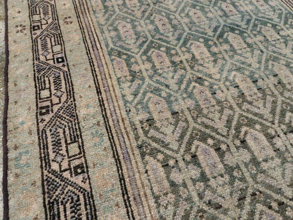 Vintage Persian Malayer Runner, No.24262 - Gss