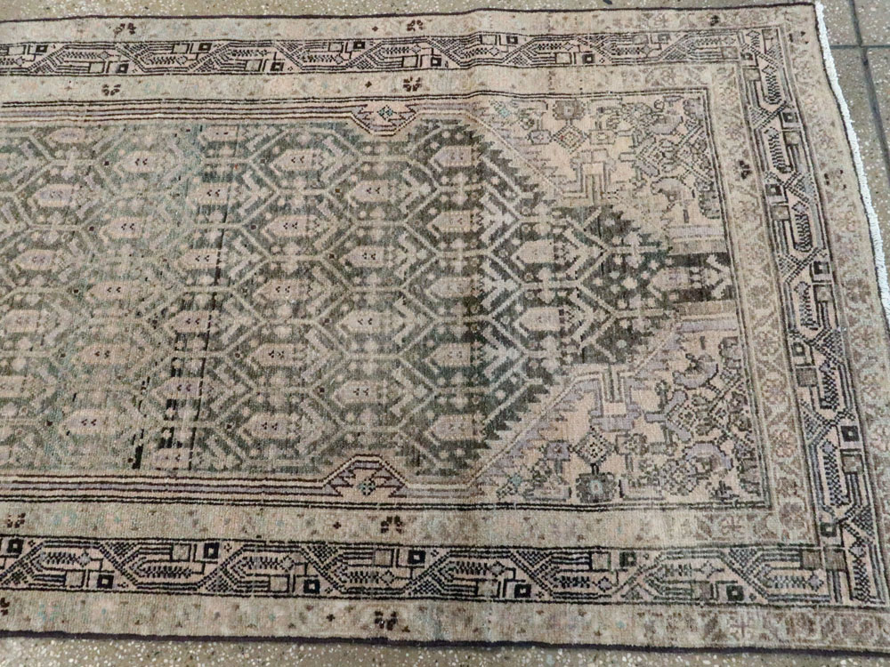 Vintage Persian Malayer Runner, No.24262 - Gss