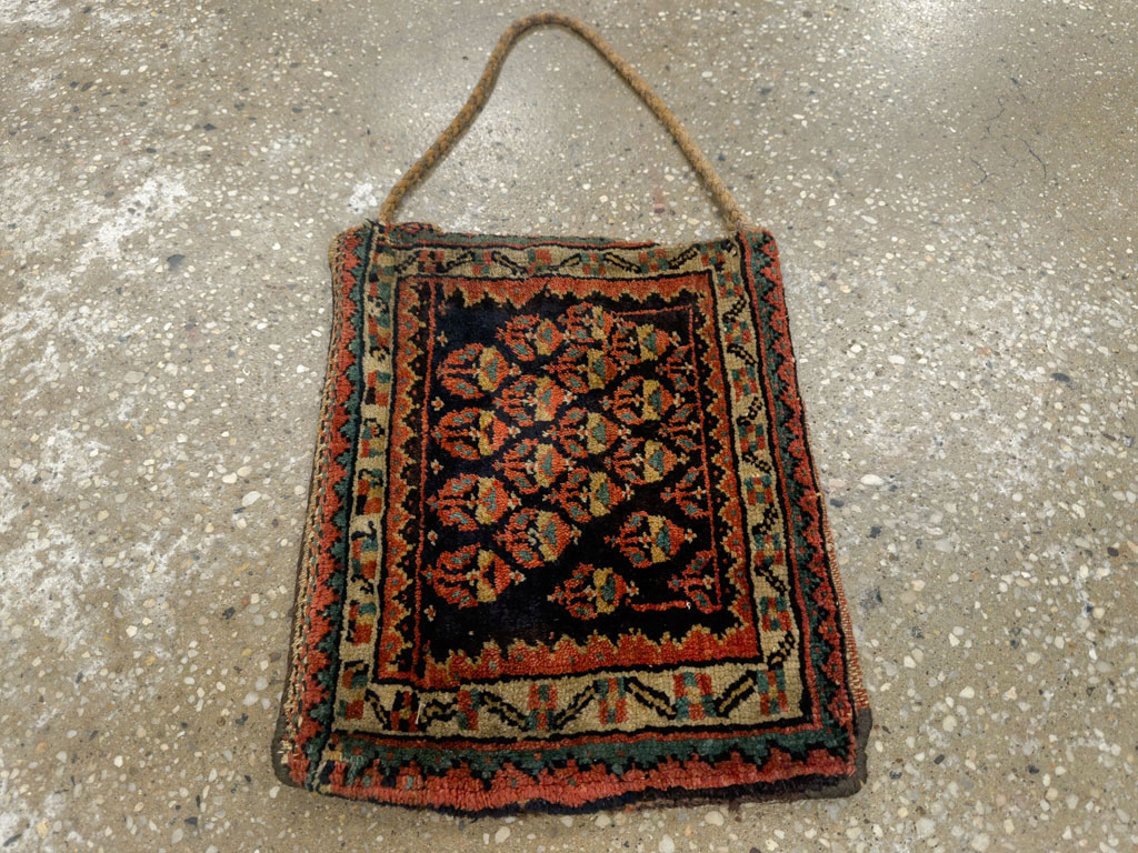 Antique Persian Bag Face, No.24280 - Gss
