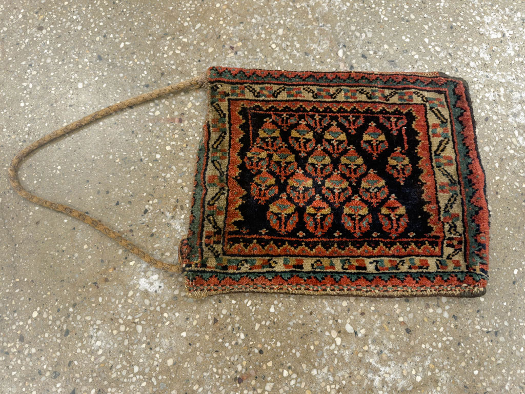 Antique Persian Bag Face, No.24280 - Gss