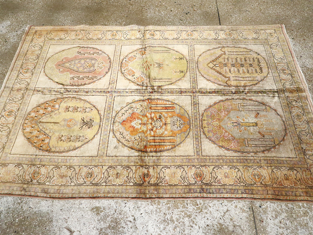 Vintage Turkish Sivas Rug, No.24292 - Gss