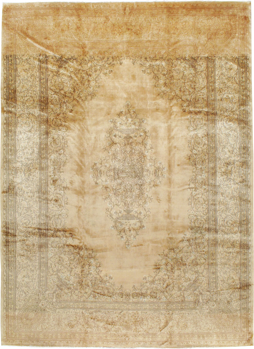 Vintage Persian Kerman Carpet, No.24298 - Gss