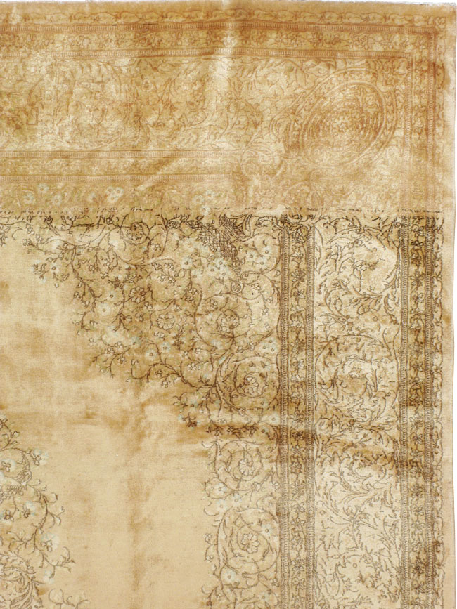 Vintage Persian Kerman Carpet, No.24298 - Gss