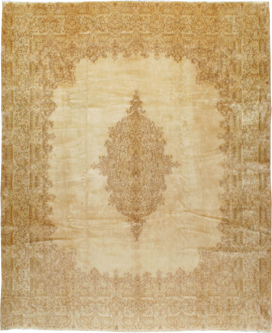 Vintage Persian Kerman Carpet, No.24299 - Gss