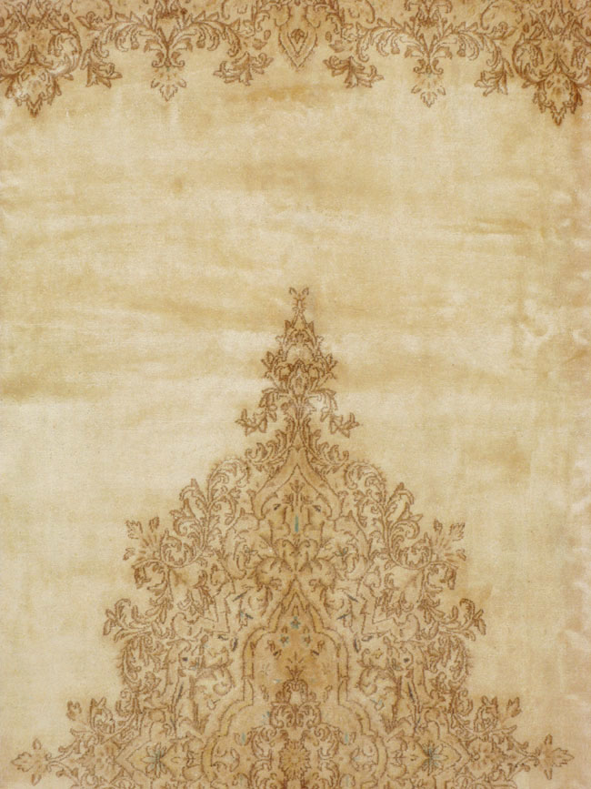 Vintage Persian Kerman Carpet, No.24299 - Gss