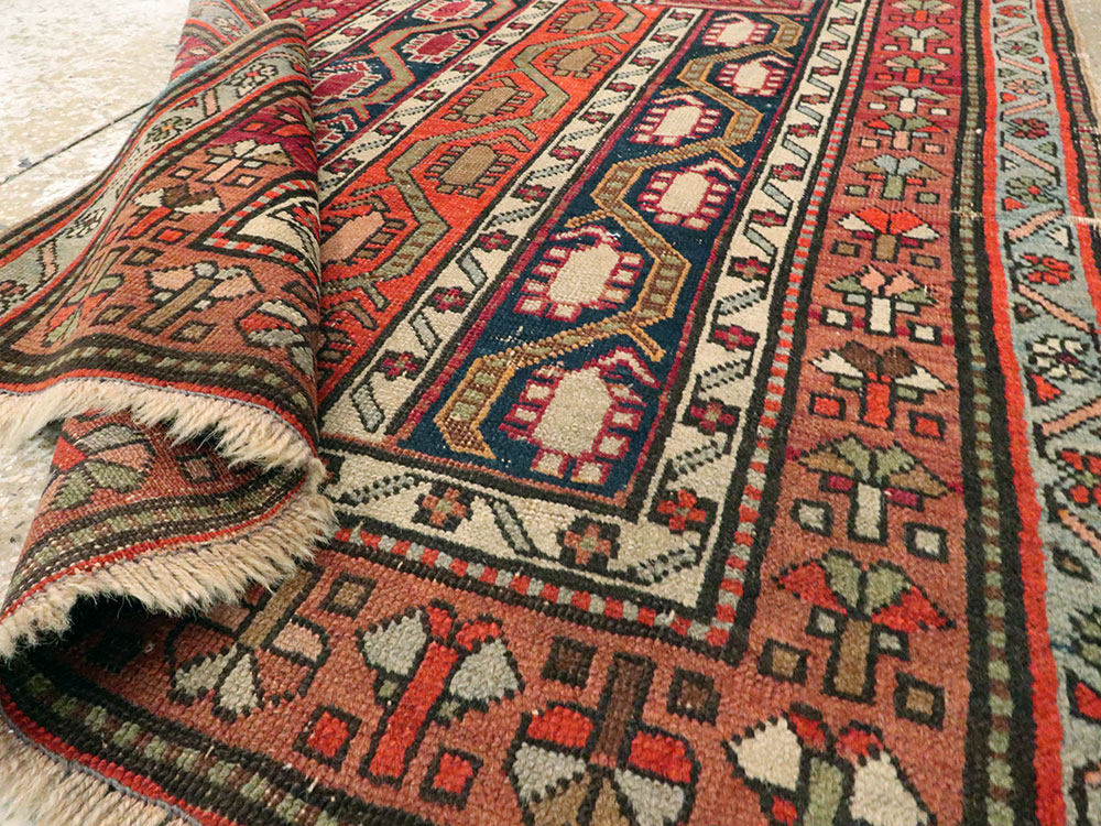 Antique Caucasian Karabagh Rug, No.24304 - Gss