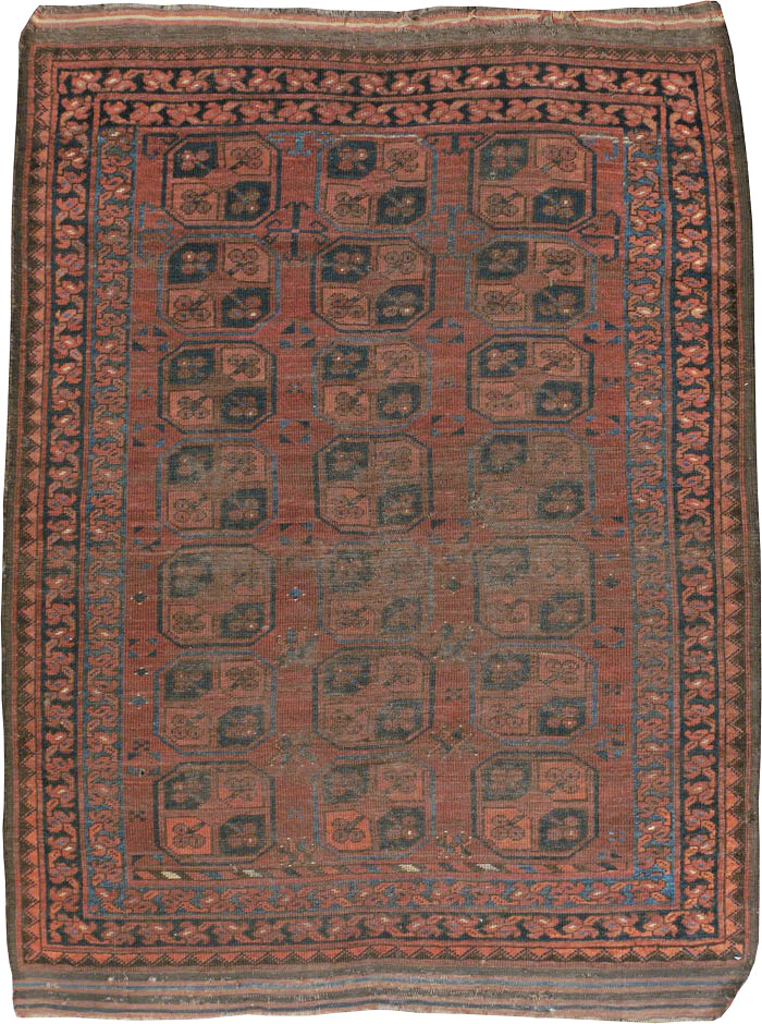 Antique Afghan Ersari Turkoman Rug, No.24306 - Gss
