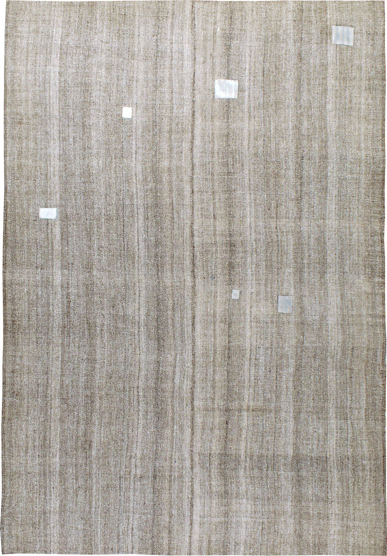 Vintage Turkish Flatweave Kilim, No.24309 - Gss