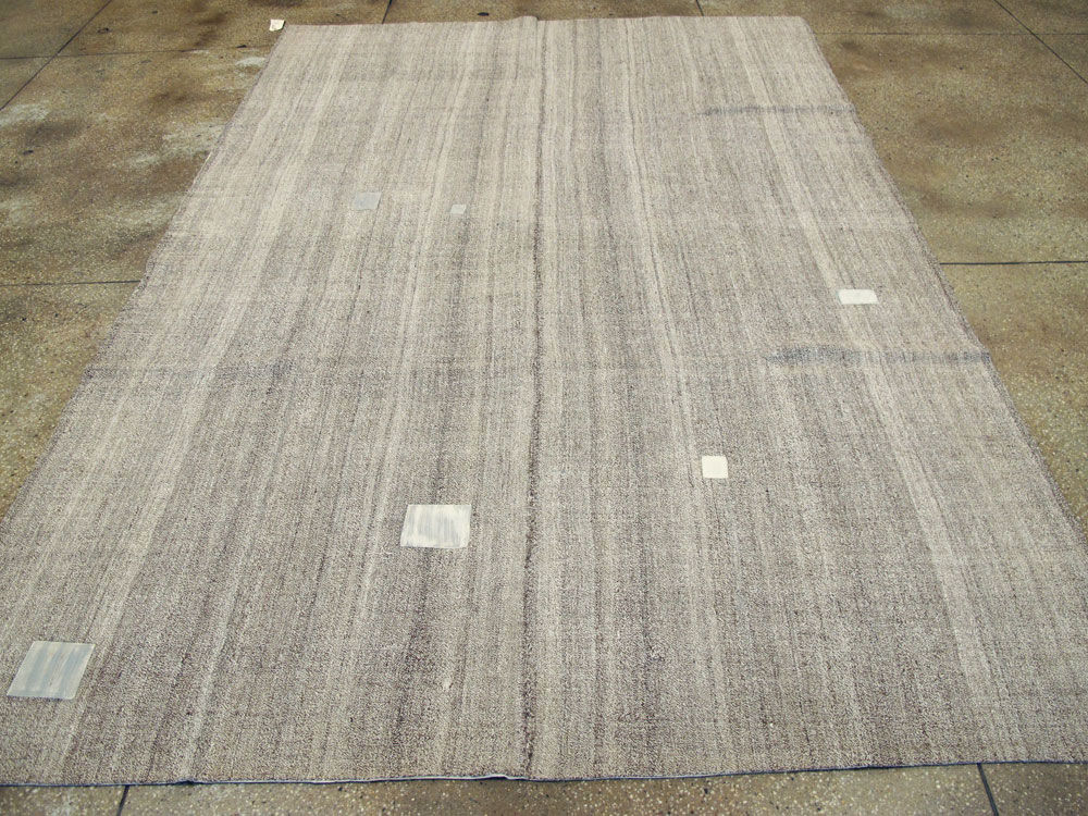 Vintage Turkish Flatweave Kilim, No.24309 - Gss
