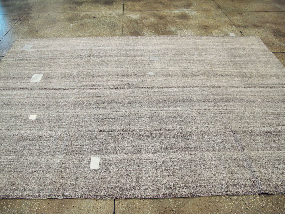 Vintage Turkish Flatweave Kilim, No.24309 - Gss