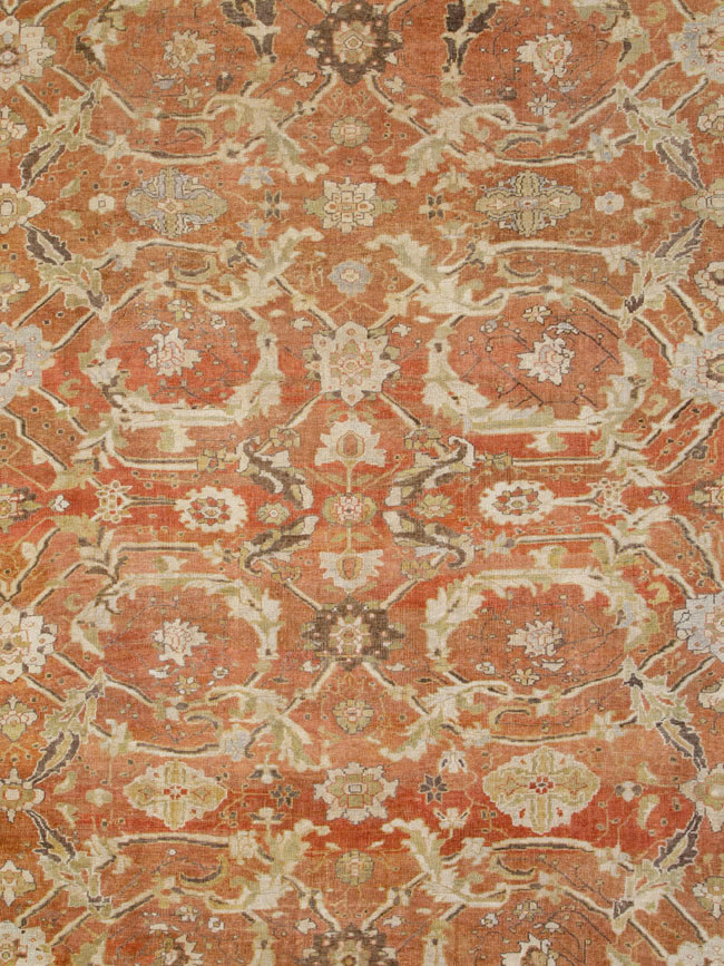 Antique Persian Mahal Carpet, No.24314 - Gss