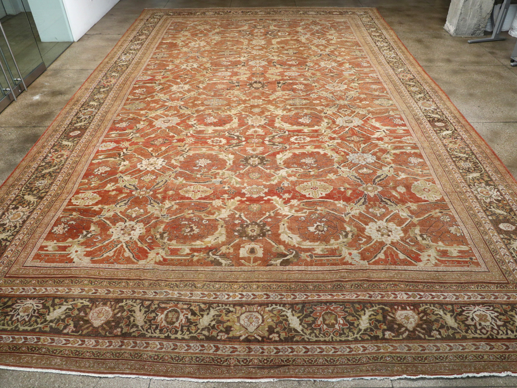 Antique Persian Mahal Carpet, No.24314 - Gss