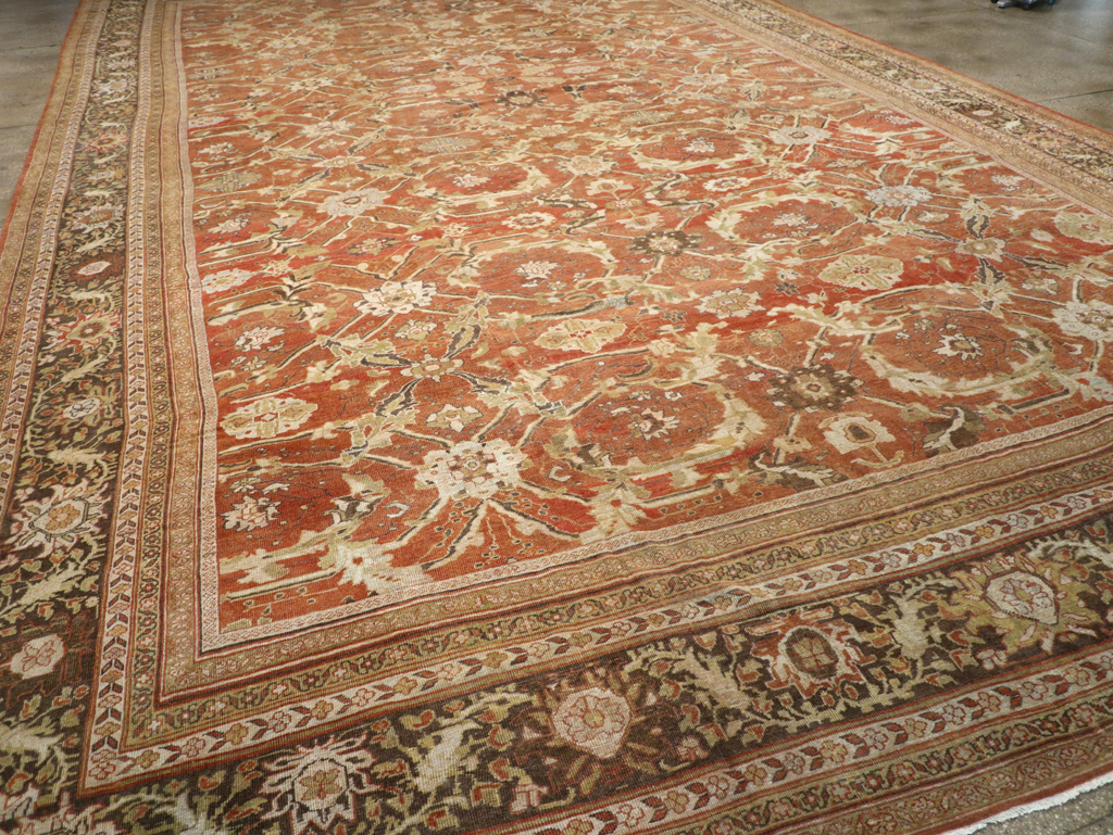 Antique Persian Mahal Carpet, No.24314 - Gss