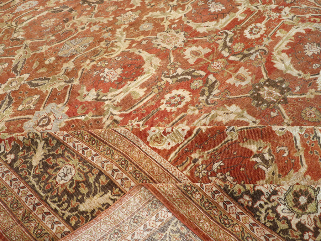 Antique Persian Mahal Carpet, No.24314 - Gss