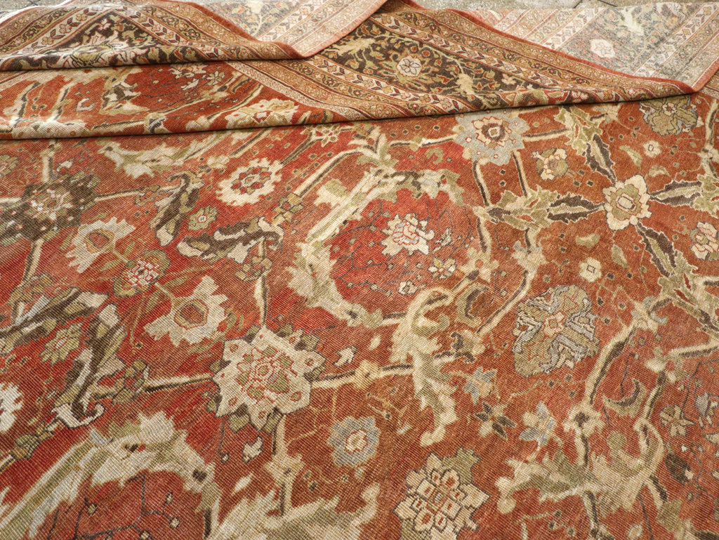 Antique Persian Mahal Carpet, No.24314 - Gss