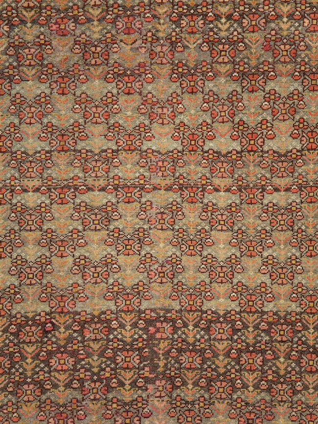 Antique Persian Malayer Wide Runner, No.24334 - Gss