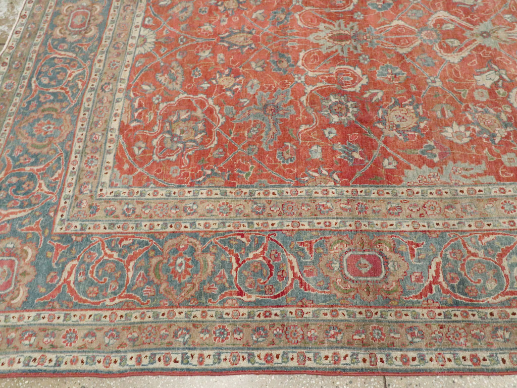 Antique Persian Tabriz Carpet, No.24335 - Gss