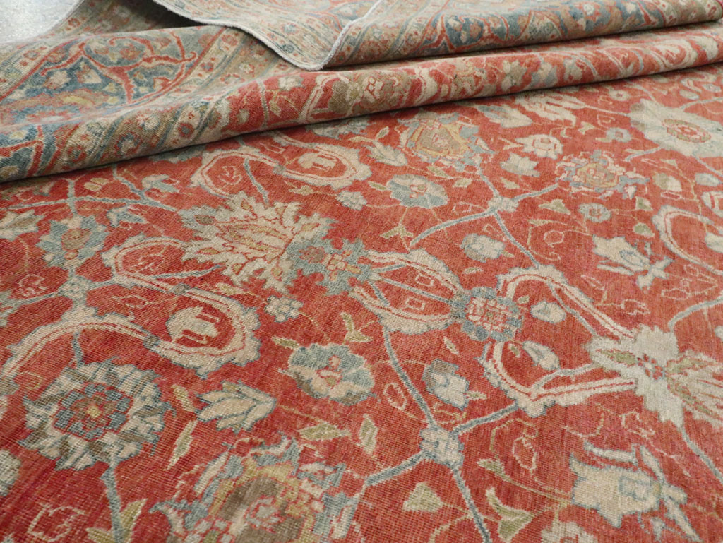 Antique Persian Tabriz Carpet, No.24335 - Gss