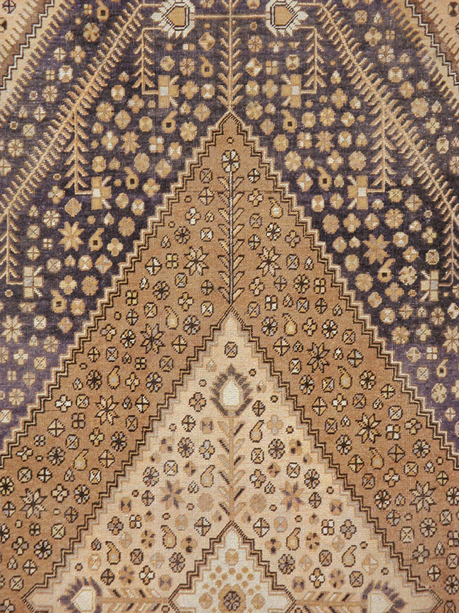 Antique East Turkestan Khotan Gallery Carpet, No.24337 - Gss