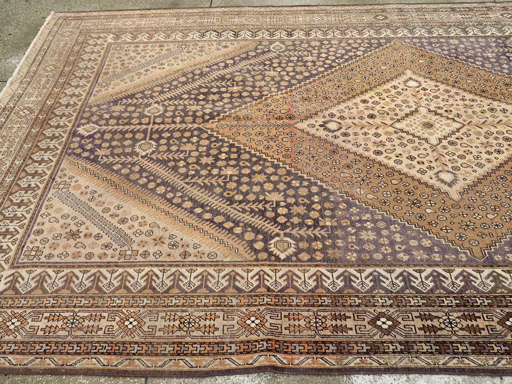 Antique East Turkestan Khotan Gallery Carpet, No.24337 - Gss