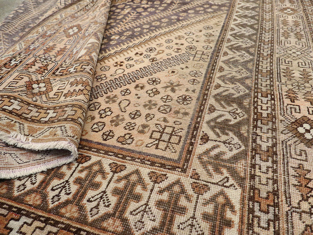 Antique East Turkestan Khotan Gallery Carpet, No.24337 - Gss