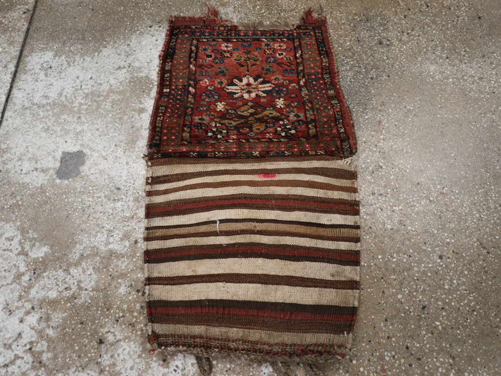 Vintage Persian Kurdish Bag, No.24342 - Gss