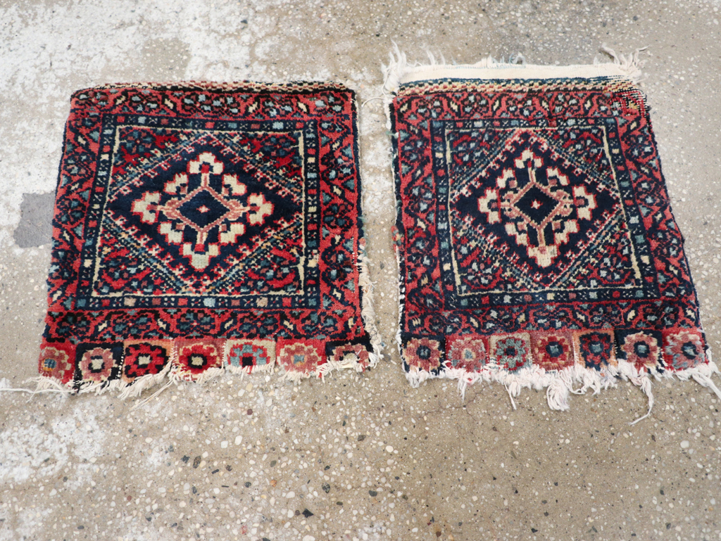 Vintage Persian Afshar Bag (Pair: 2 of 2), No.24344 - Gss