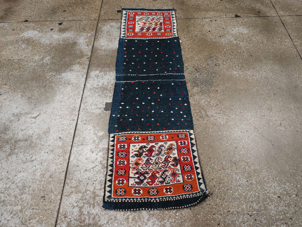 Vintage Persian Soumak Bag, No.24350 - Gss