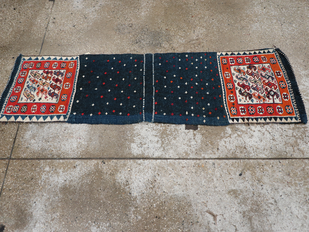 Vintage Persian Soumak Bag, No.24350 - Gss