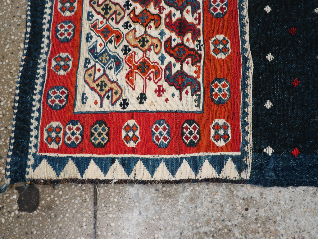 Vintage Persian Soumak Bag, No.24350 - Gss