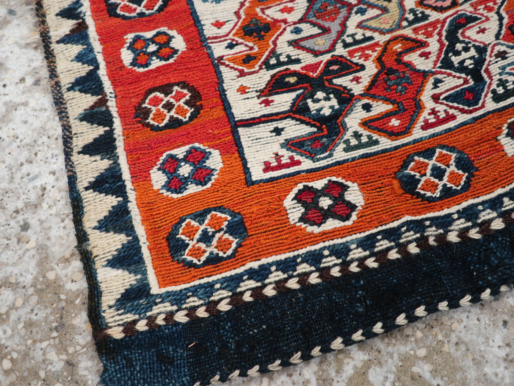 Vintage Persian Soumak Bag, No.24350 - Gss