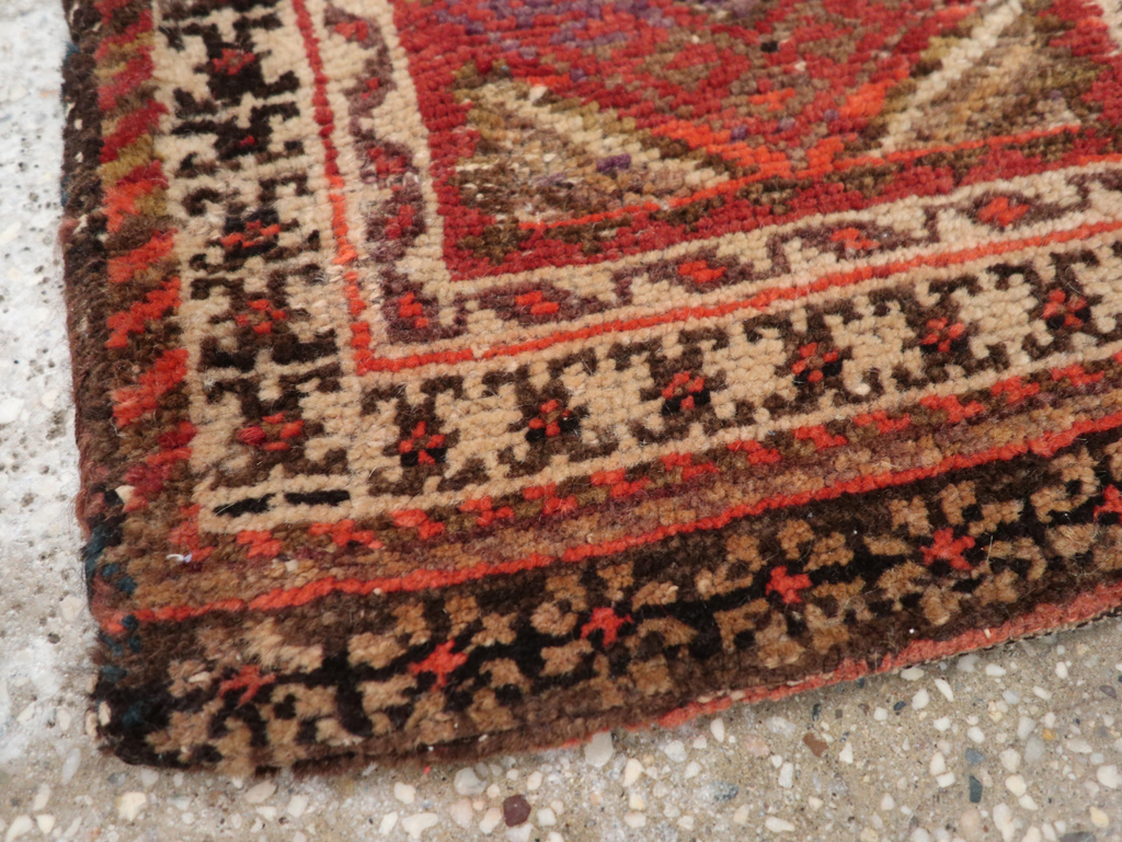 Vintage Persian Kurdish Salt Bag (Namakdan), No.24352 - Gss