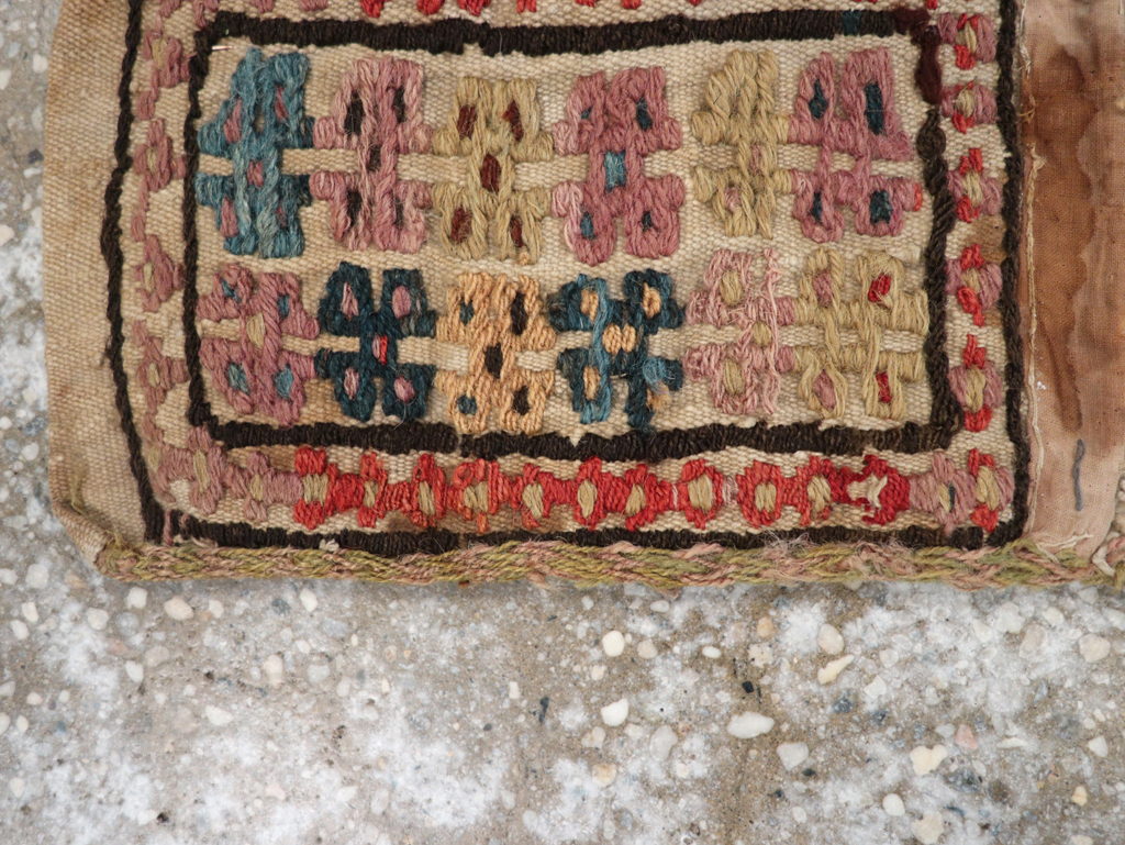 Vintage Persian Saddlebag (Khorjin), No.24354 - Gss