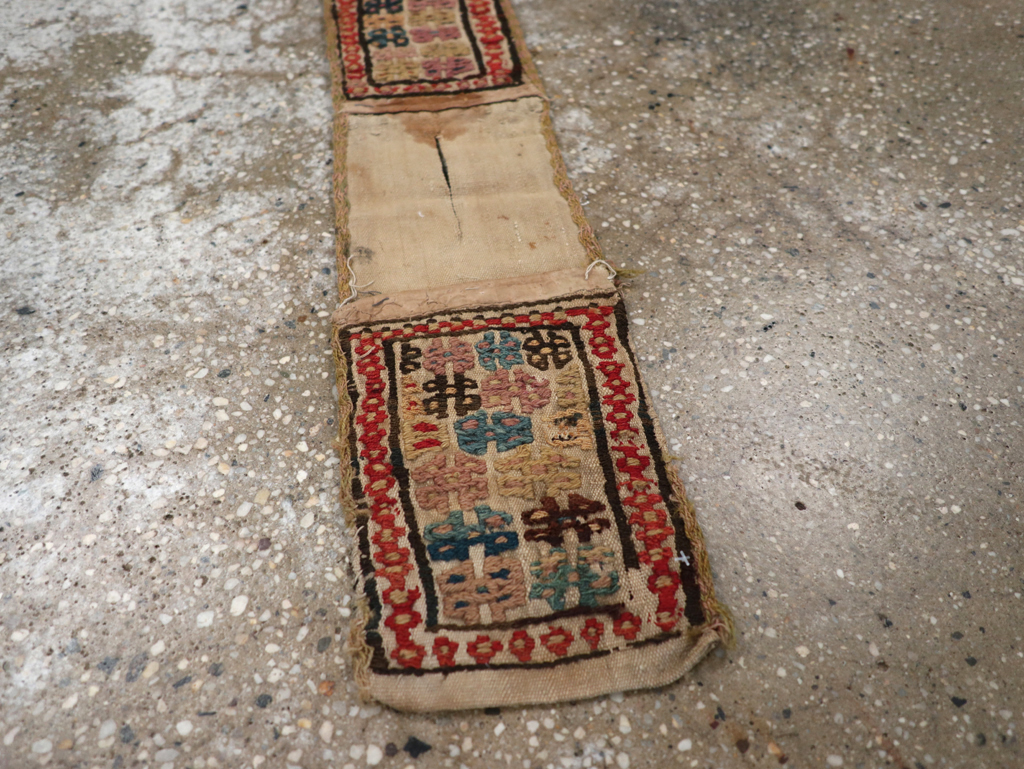 Vintage Persian Saddlebag (Khorjin), No.24354 - Gss
