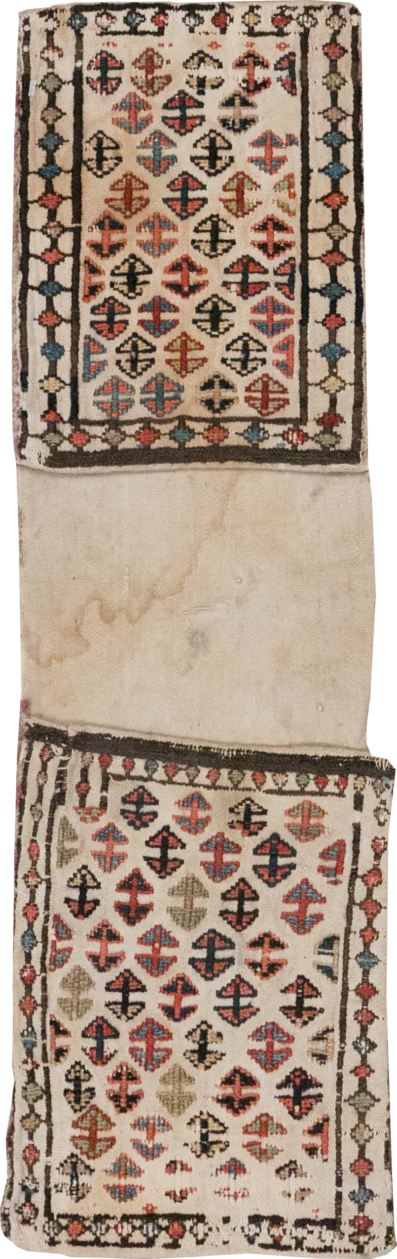 Vintage Persian Kilim Saddlebag (Khorjin), No.24355 - Gss