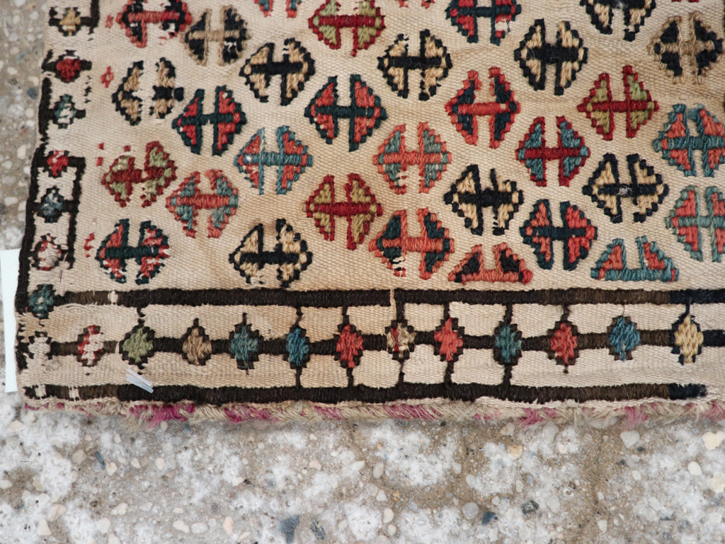 Vintage Persian Kilim Saddlebag (Khorjin), No.24355 - Gss