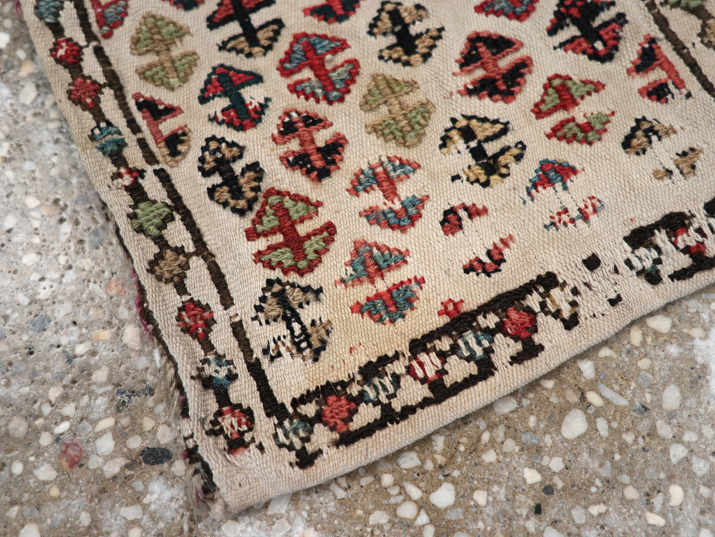 Vintage Persian Kilim Saddlebag (Khorjin), No.24355 - Gss