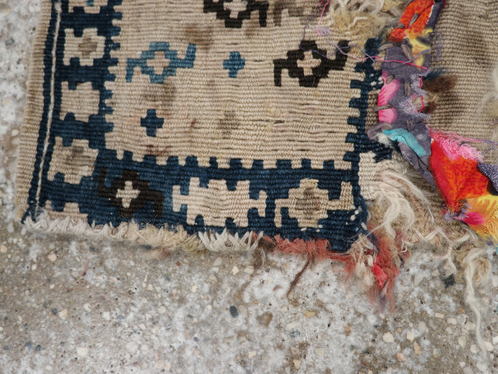 Vintage Persian Saddlebag (Khorjin), No.24356 - Gss