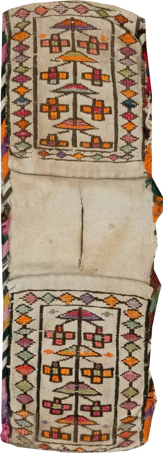 Vintage Persian Saddlebag (Khorjin), No.24357 - Gss