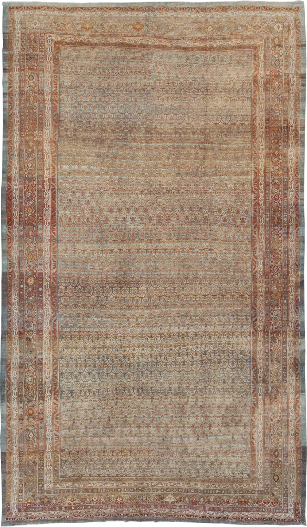 Antique Persian Malayer Carpet, No.24359 - Gss