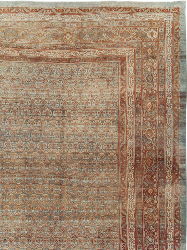 Antique Persian Malayer Carpet, No.24359 - Gss
