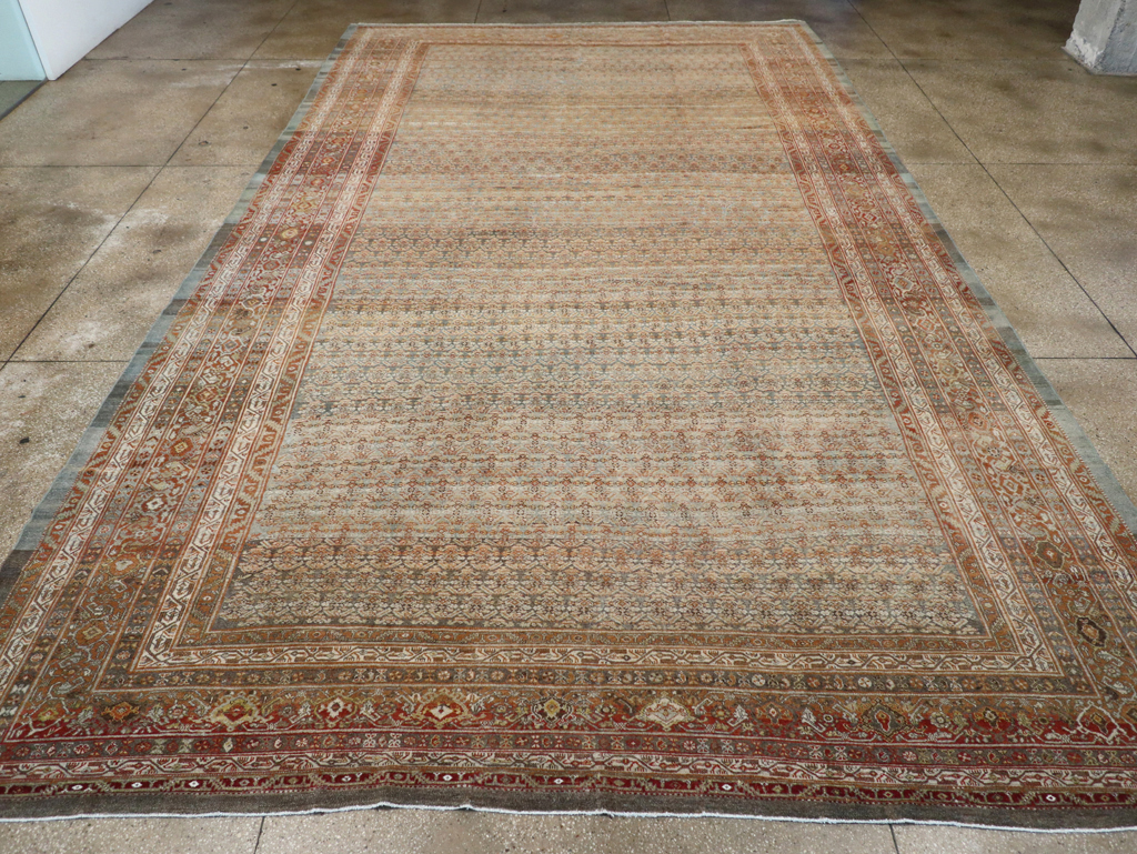 Antique Persian Malayer Carpet, No.24359 - Gss